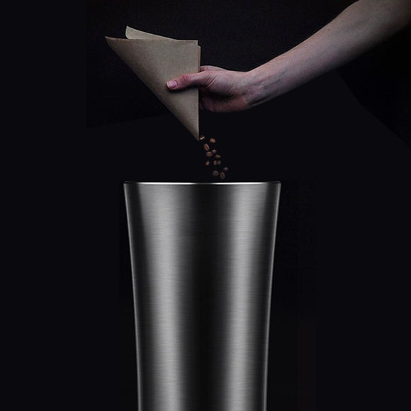 Coffee Mug Milk Metal Insulated CopperVacuum Flask