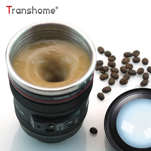 Self Stirring Mug Camera Lens Mugs