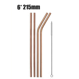 High Quality  Stainless Steel Metal Straws
