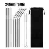 High Quality  Stainless Steel Metal Straws