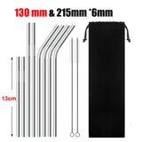 High Quality  Stainless Steel Metal Straws