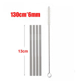 High Quality  Stainless Steel Metal Straws