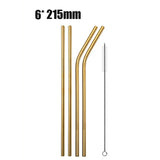 High Quality  Stainless Steel Metal Straws
