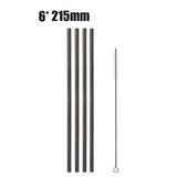 High Quality  Stainless Steel Metal Straws